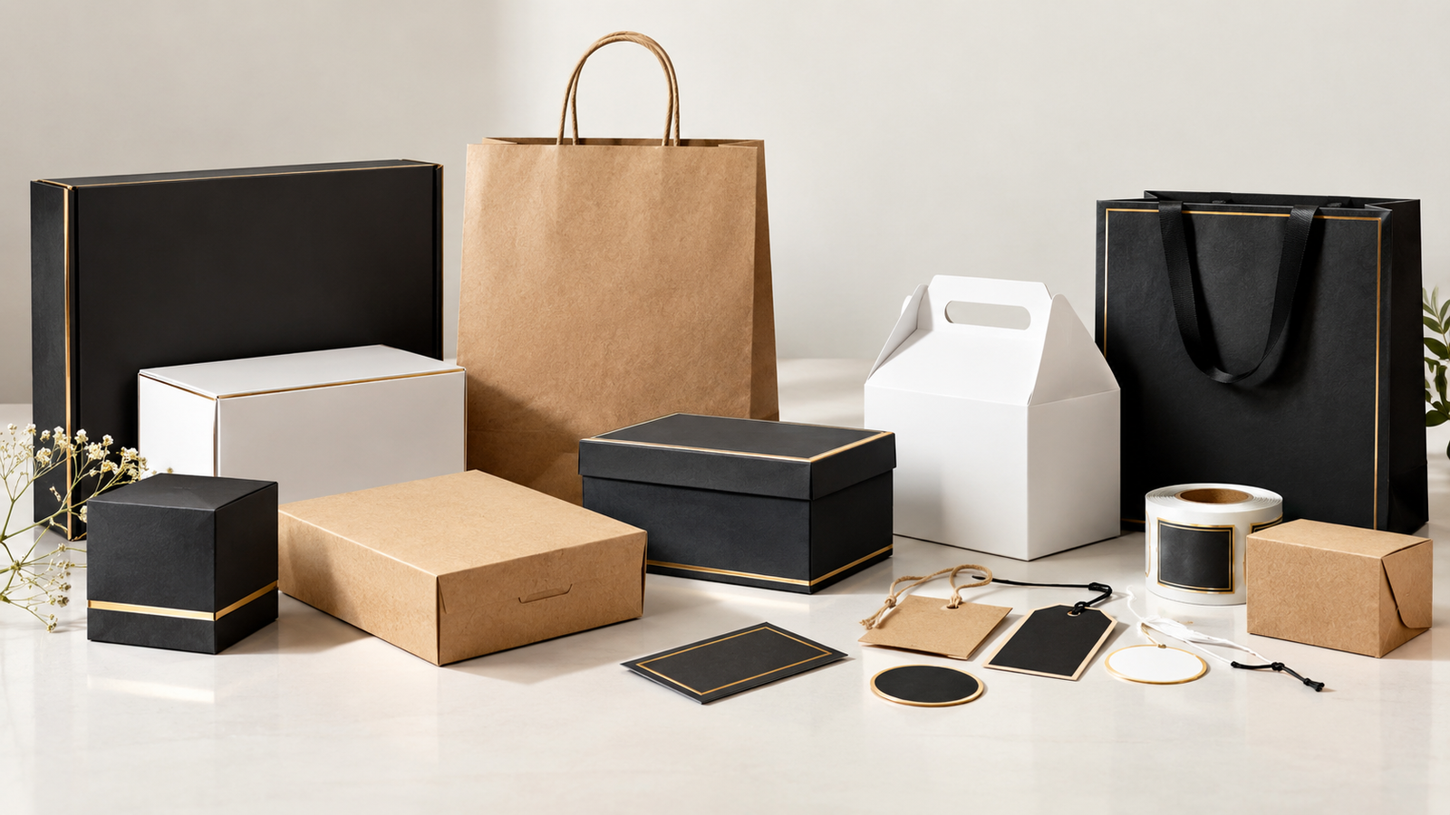 Custom paper packaging solutions by Rudra Vision